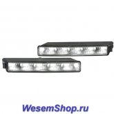 Комплект светодиодных фар дневного освещения DRL Hella LEDayLine   2PT 010 043-801